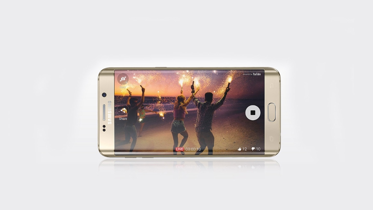 Live streaming GS6 edge +