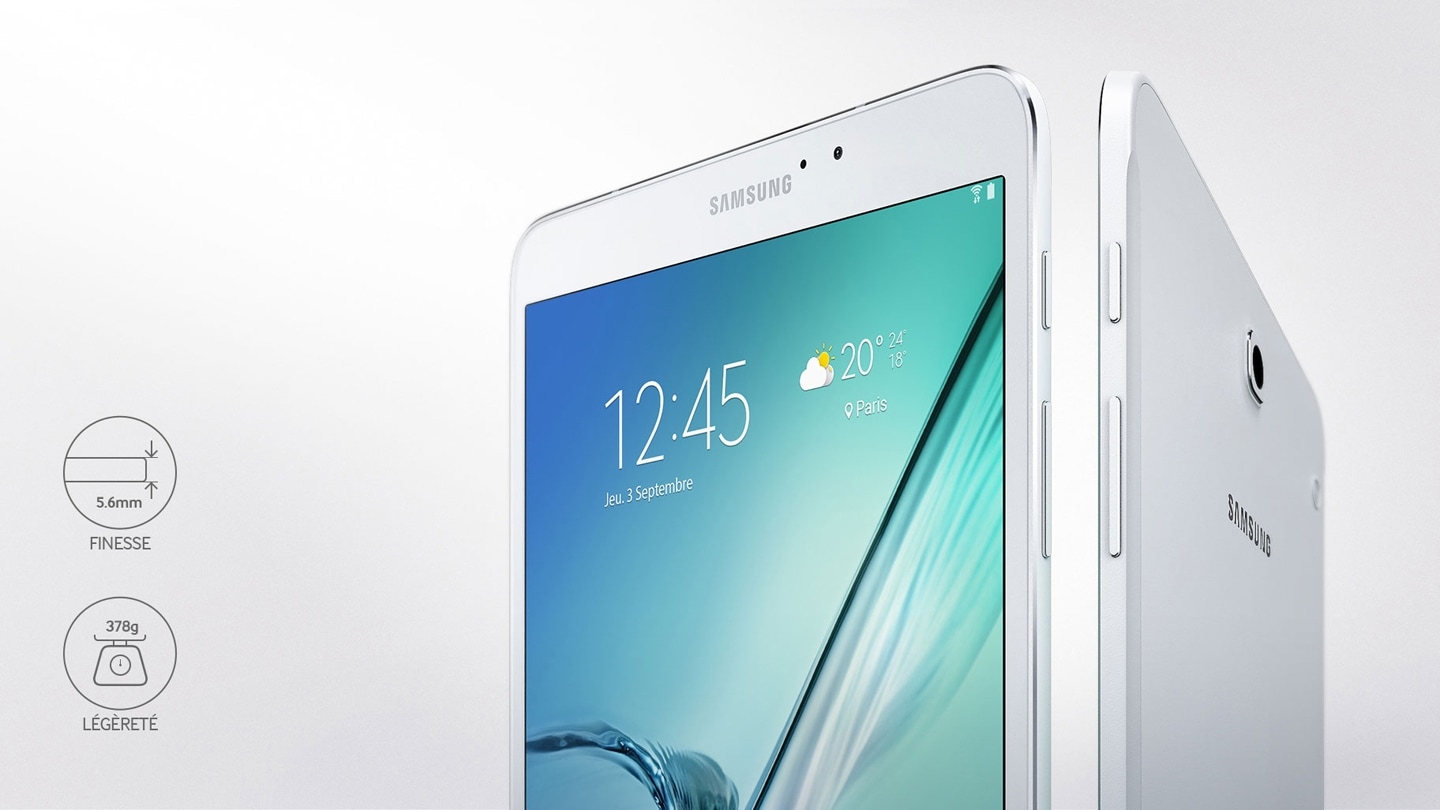 Samsung Galaxy Tab S2 8 Wi-Fi - Fiche technique 