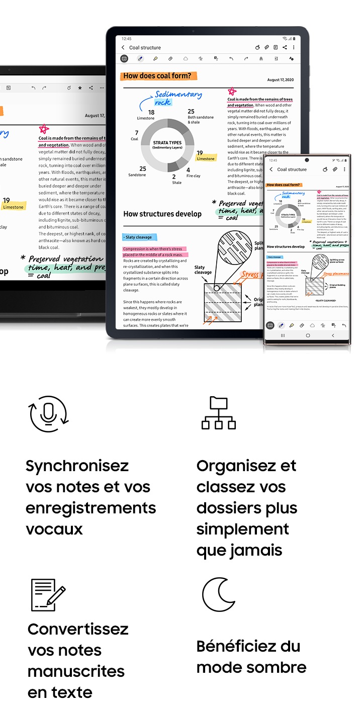 Samsung Galaxy Tab S7 Mystic Black Sm T970 Samsung France