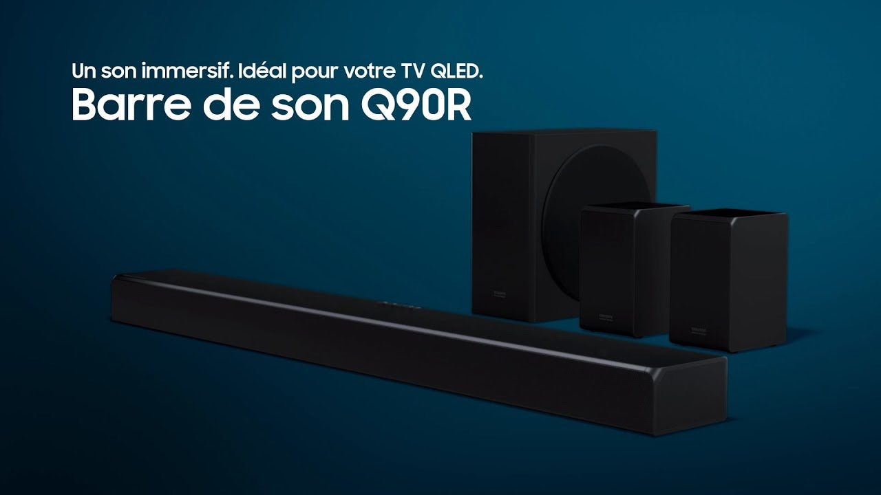 Samsung Barre de son 7.1.4 - 510W - Dolby Atmos – HW-Q90R | Son