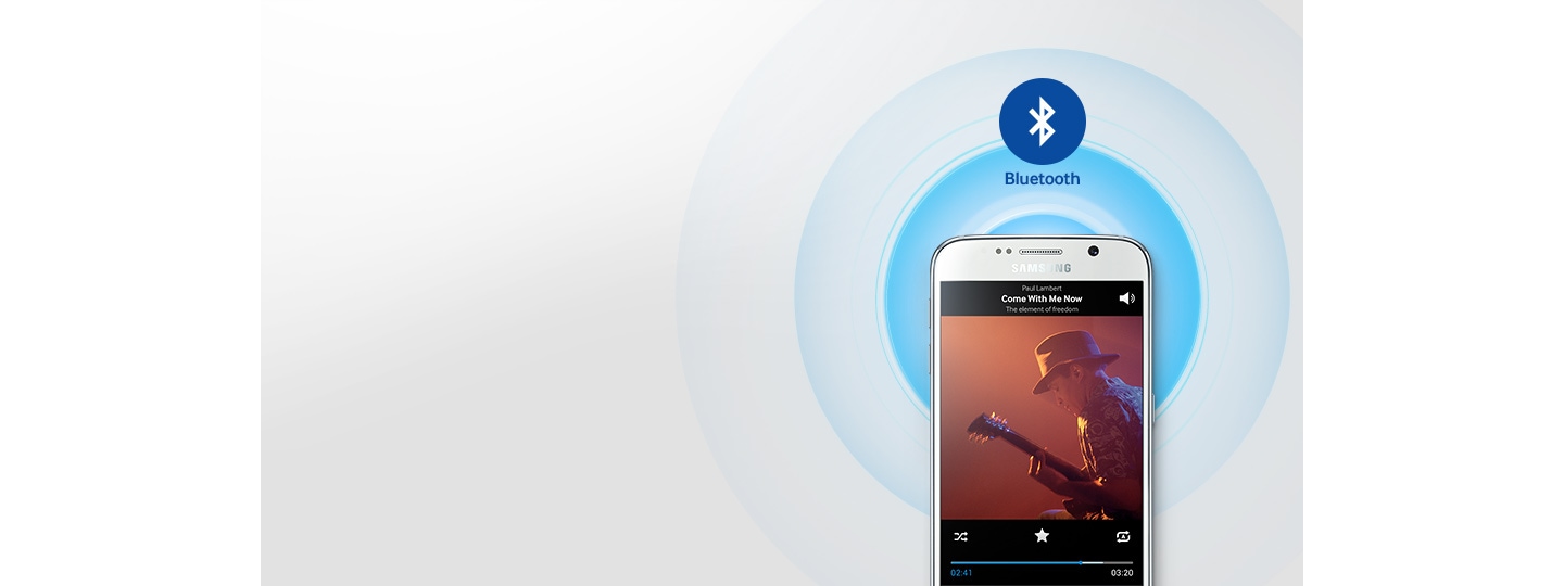 Mobile sound with Bluetooth connection