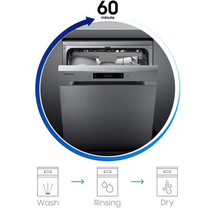 Lave Vaisselle Tout Integrale Samsung Dw60m6070ib Samsung Fr