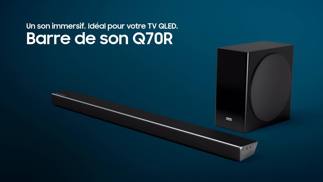 Découvrez la barre de son Samsung Harman Kardon Q70R