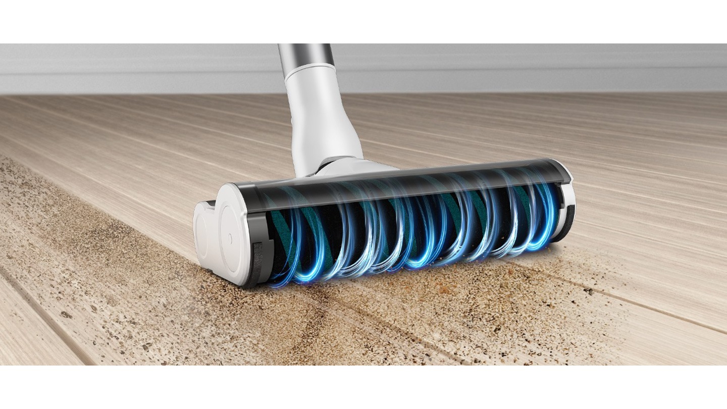 Brosse motorisée spéciale parquet