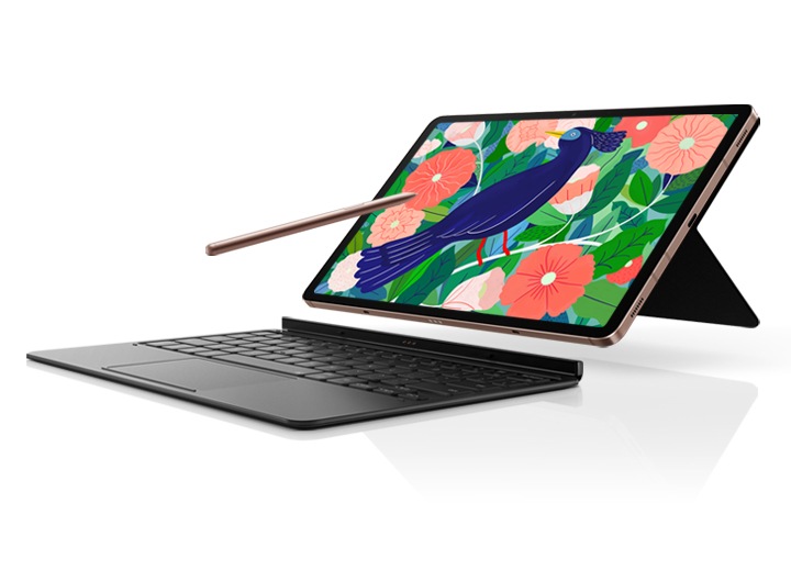 Samsung - Etui pour Tablette avec clavier pour tablette S7 ou S8 - Noir