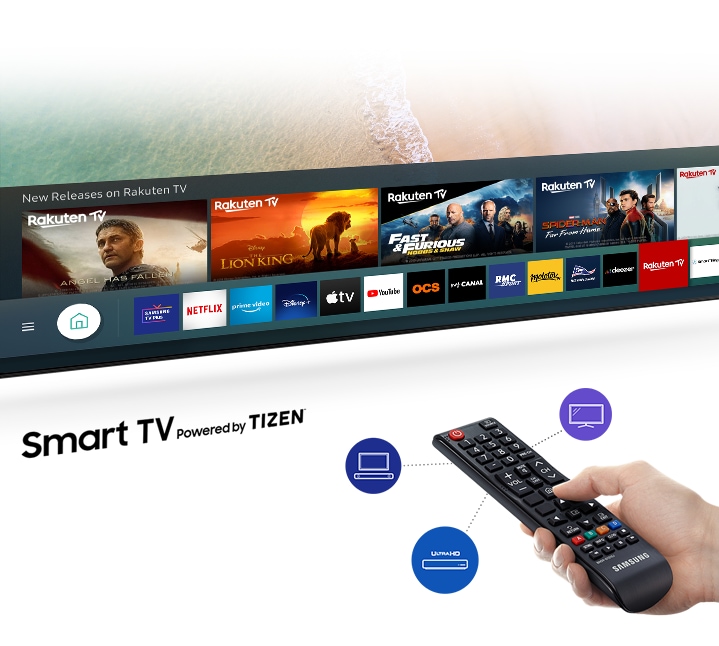 TV Smart LED - Samsung UA40N5300AKX - 40 pouces prix en fcfa
