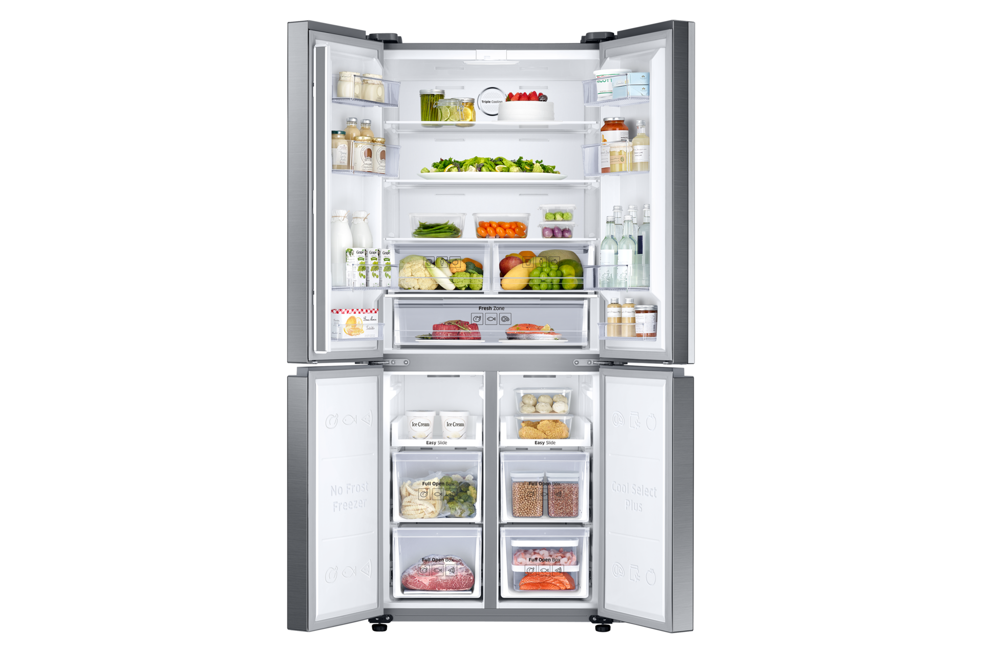 front-open-with-food silver