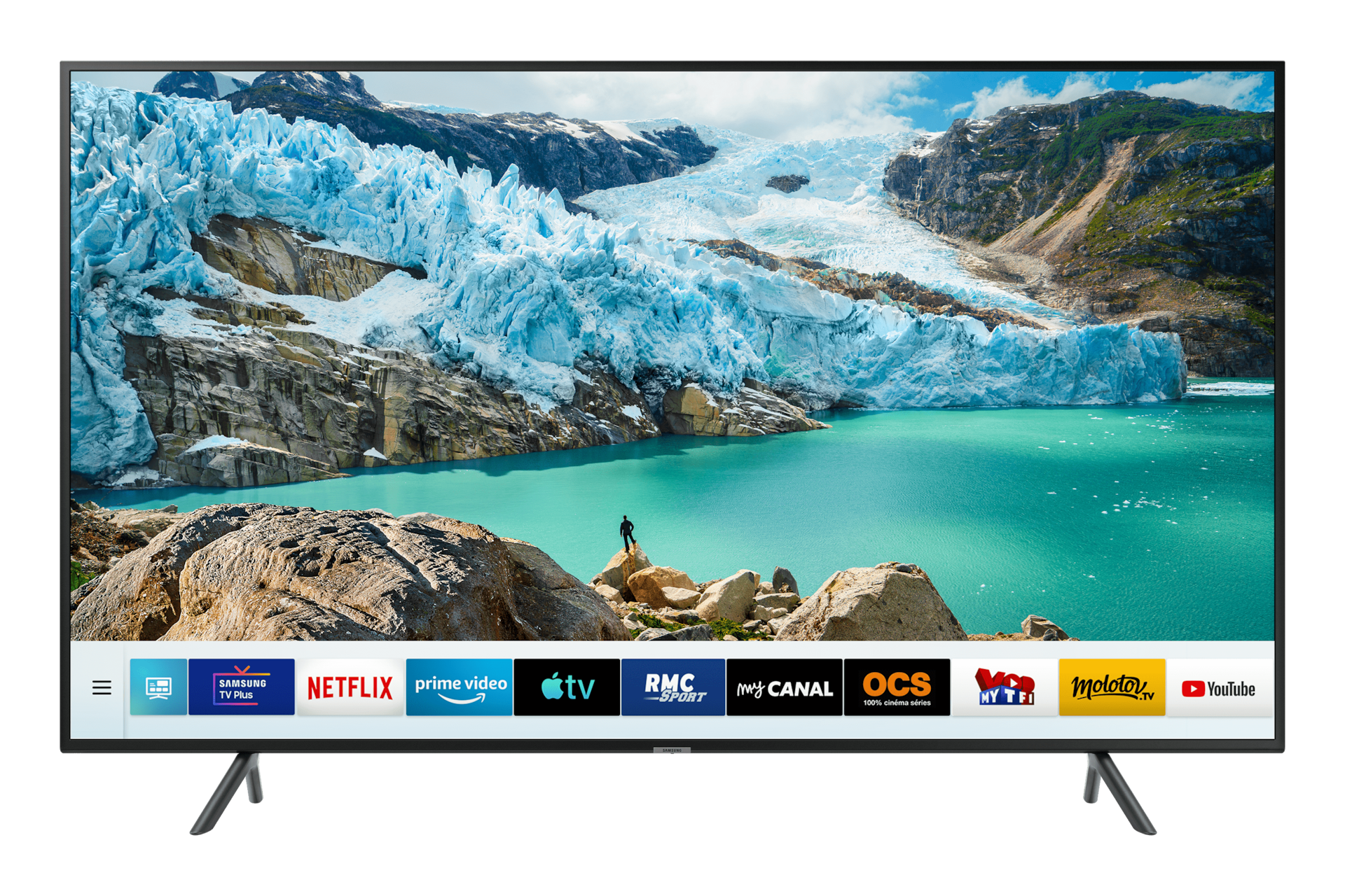 Betinget Periodisk Materialisme TV 4K UHD 75'' RU7105, Smart TV 1400 PQI | Assistance Samsung FR