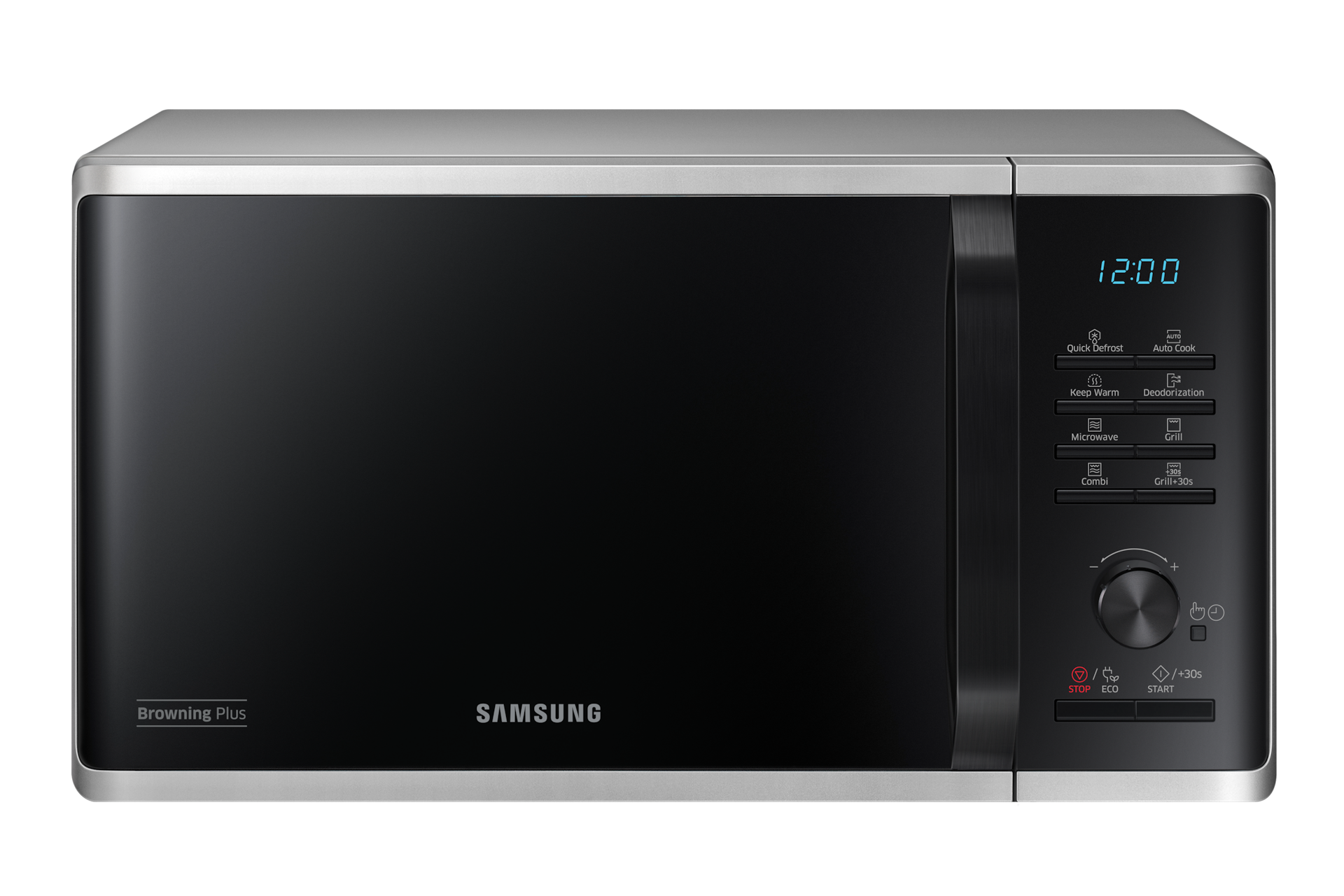 Samsung Micro-ondes Gril, 23L - MG23K3515AS, Cuisson