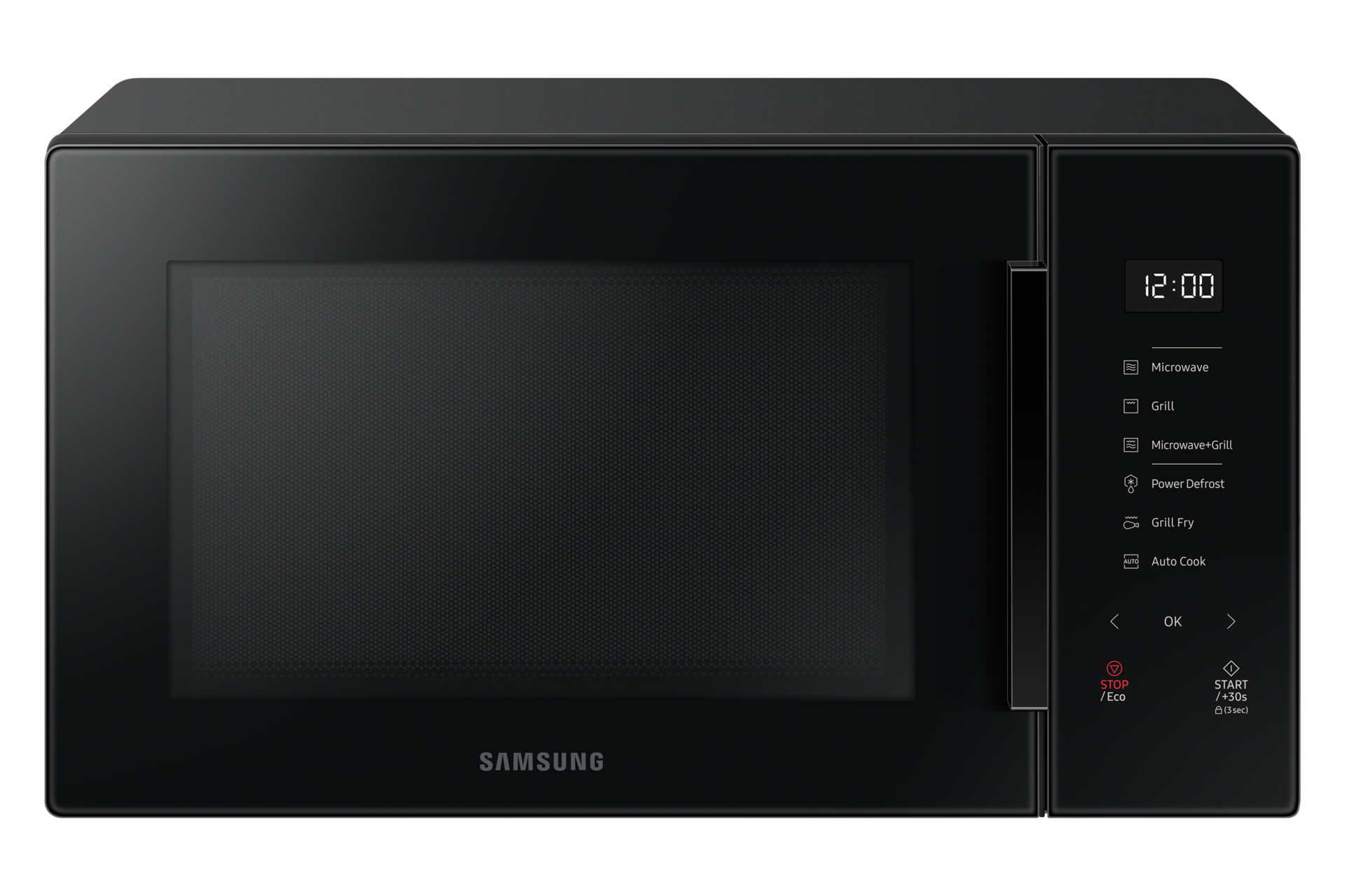 Samsung Micro-ondes Gril 30L, Noir - MG30T5018CK, Cuisson