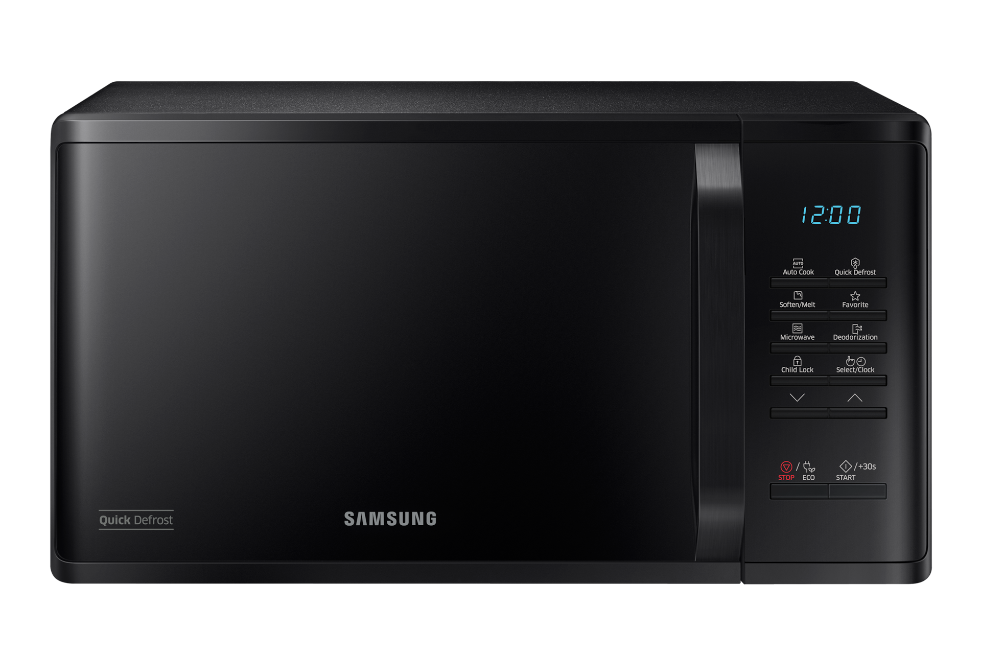 Samsung Micro-ondes solo 23L, Décongélation Quick Defrost - MS23K3513AK, Cuisson, Achat, prix, avis