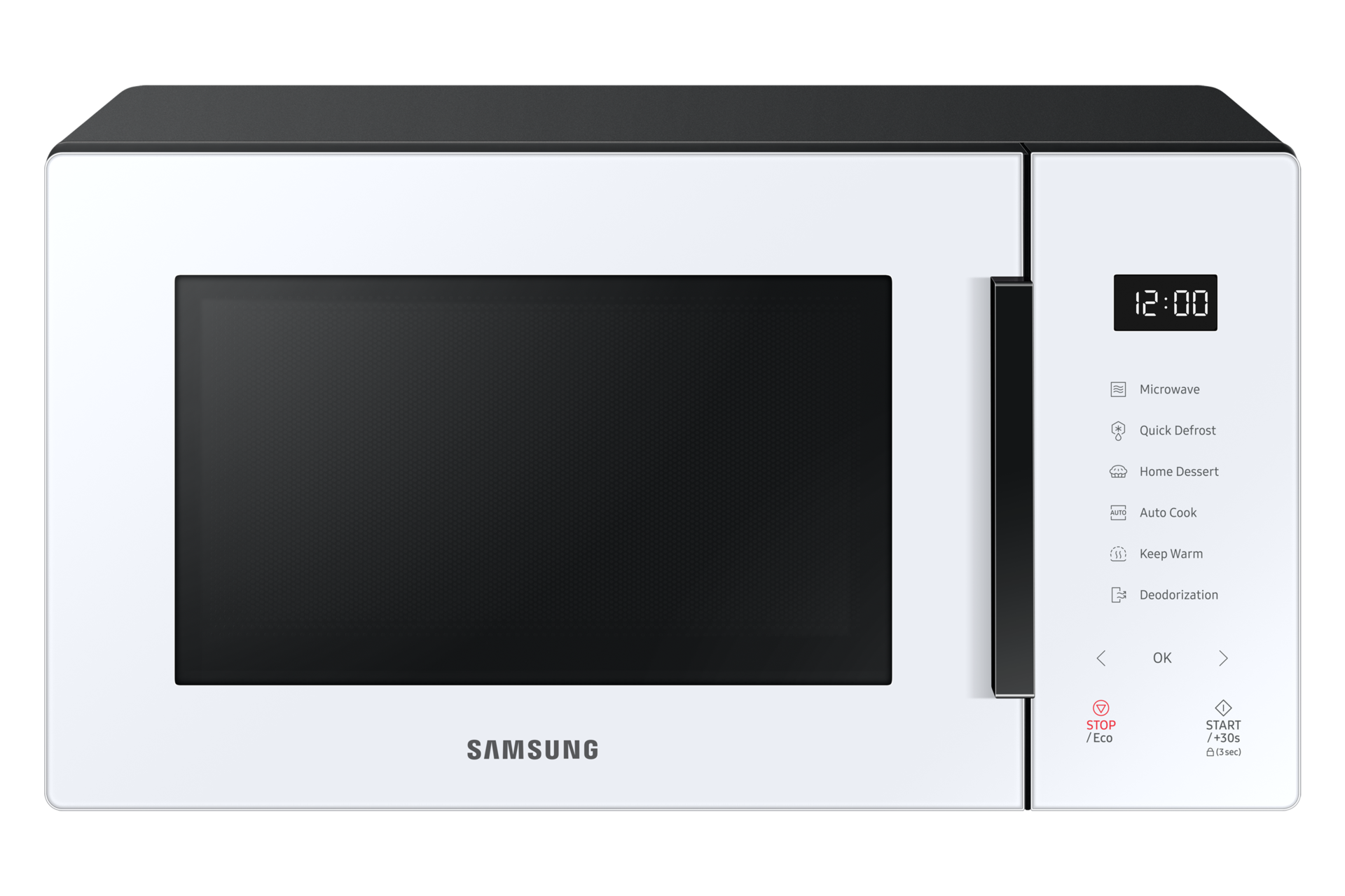 Four Micro-ondes 23L Blanc SAMSUNG - MG23F301EAW/EF