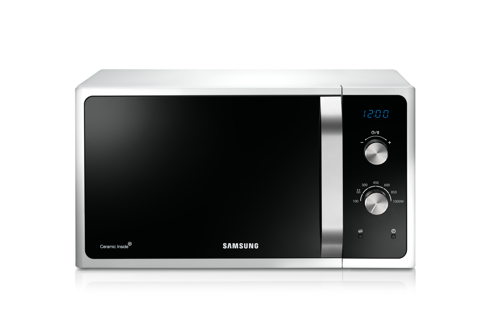 Micro-ondes Solo 28L Blanc Samsung - MS28F303EAW