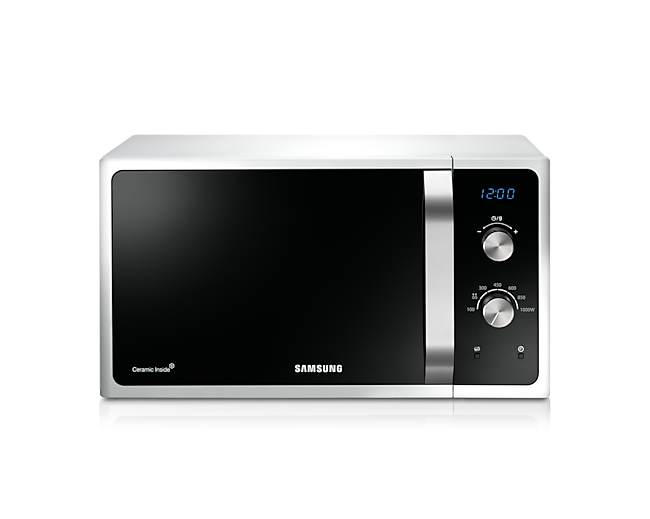 Micro-ondes Solo 28L Blanc Samsung - MS28F303EAW