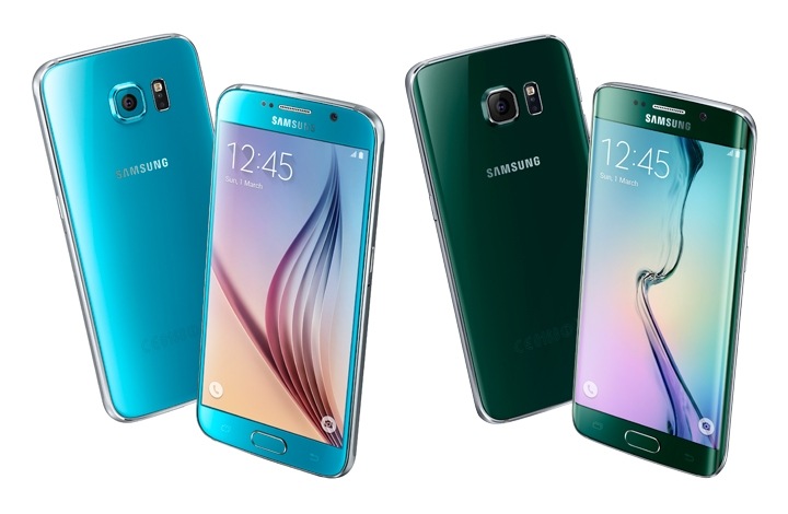 Les Galaxy S6 et S6 edge se parent de nouvelles couleurs ...