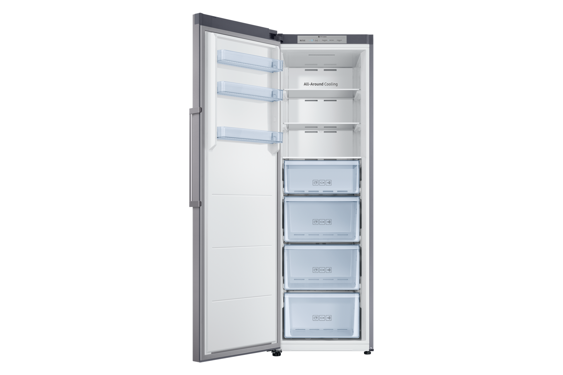 front-door-open silver