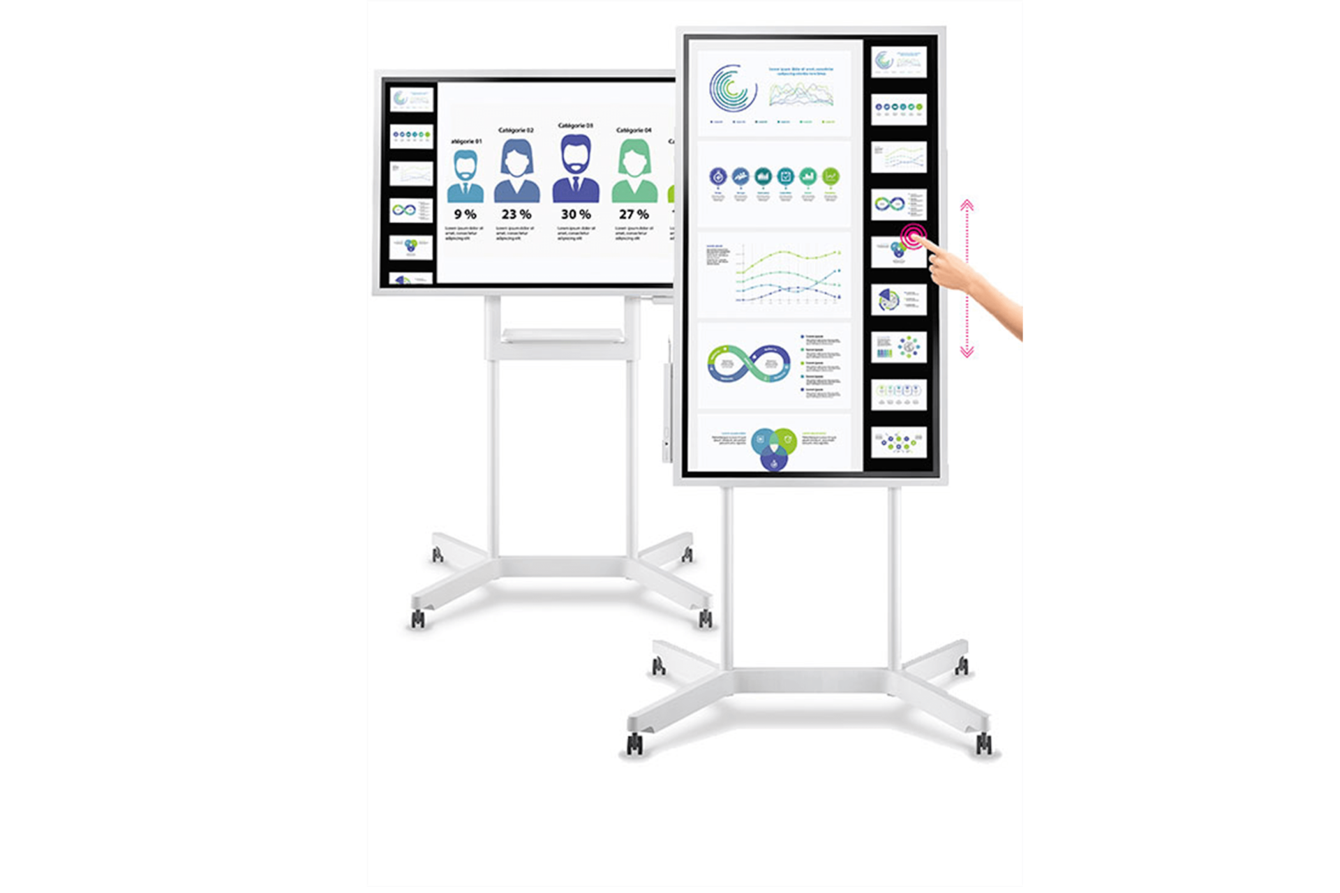 paper flip board