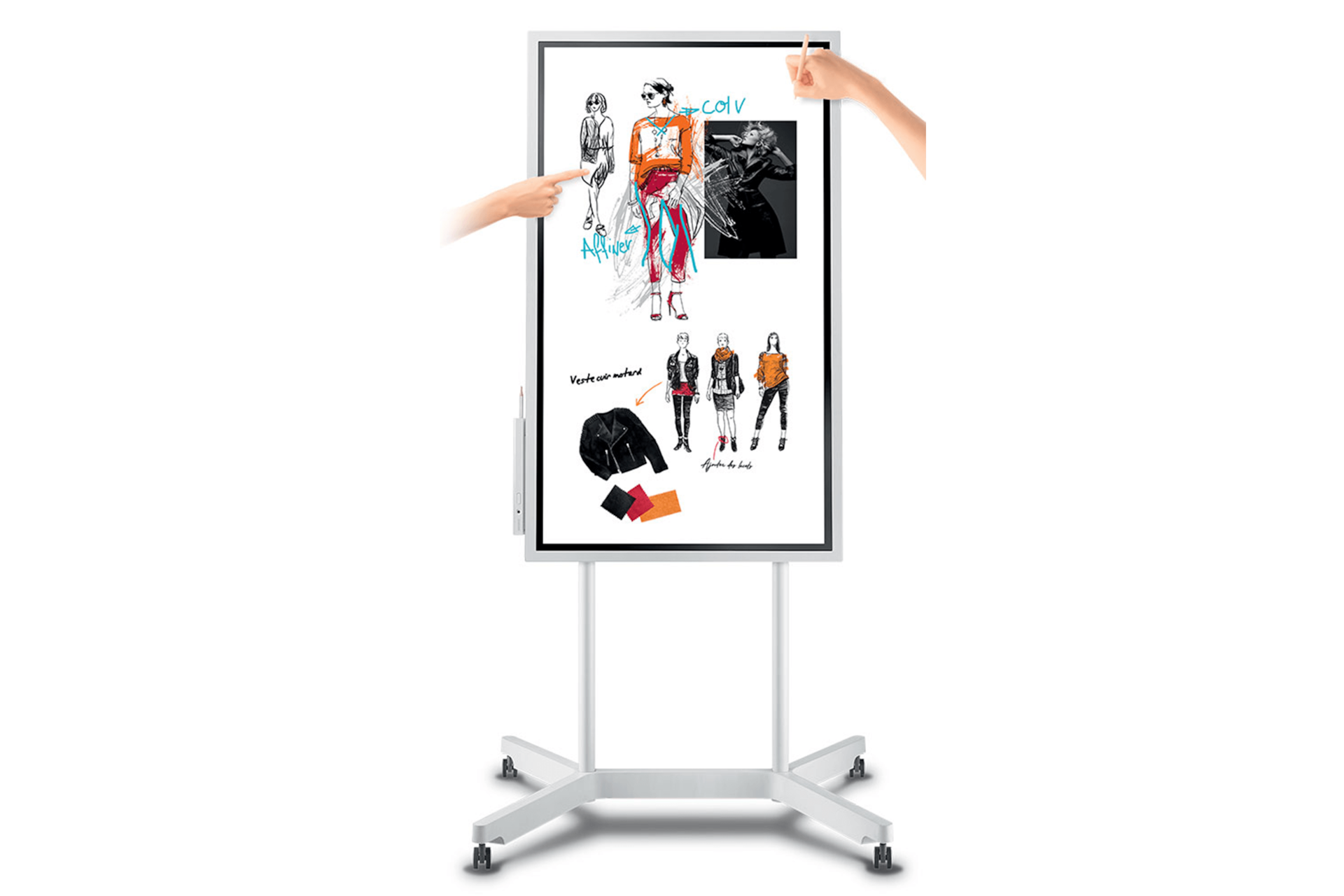 Paperboard digital Samsung FLIP FLH55WMHPSTN Samsung FR