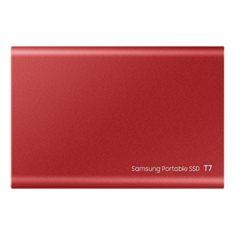SSD Externe T7 USB 3.2 - 1 To (Rouge) (MU-PC1T0R/WW)
