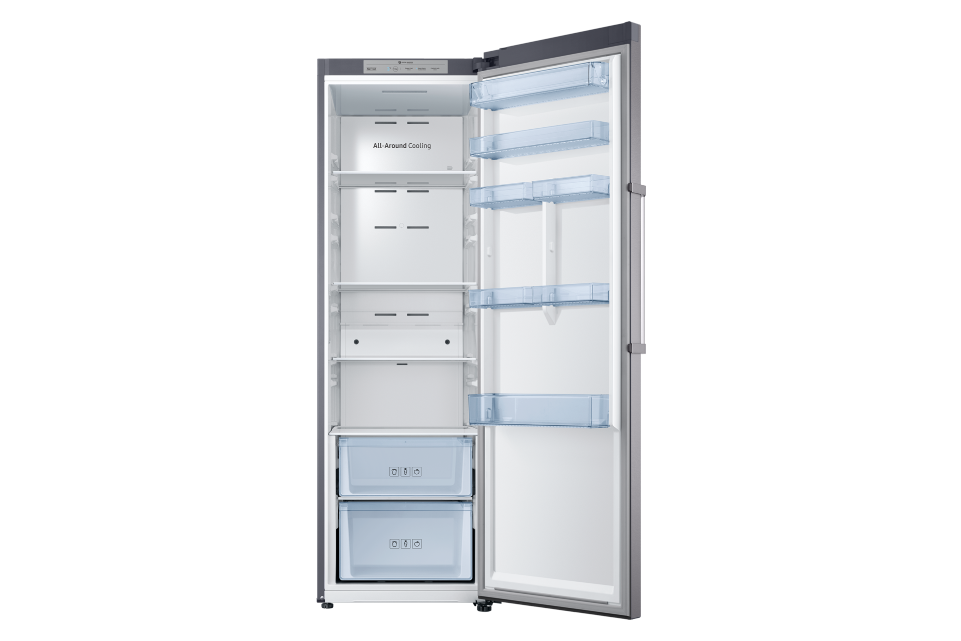 front-door-open silver