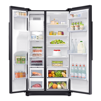 front-open-food black