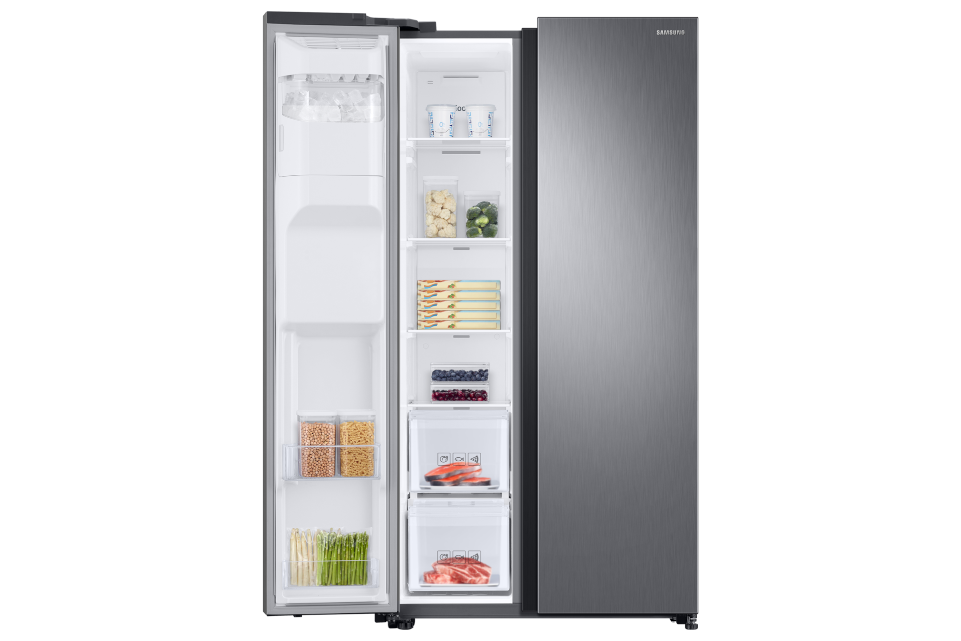 front-left-door-open-with-food titanum silver