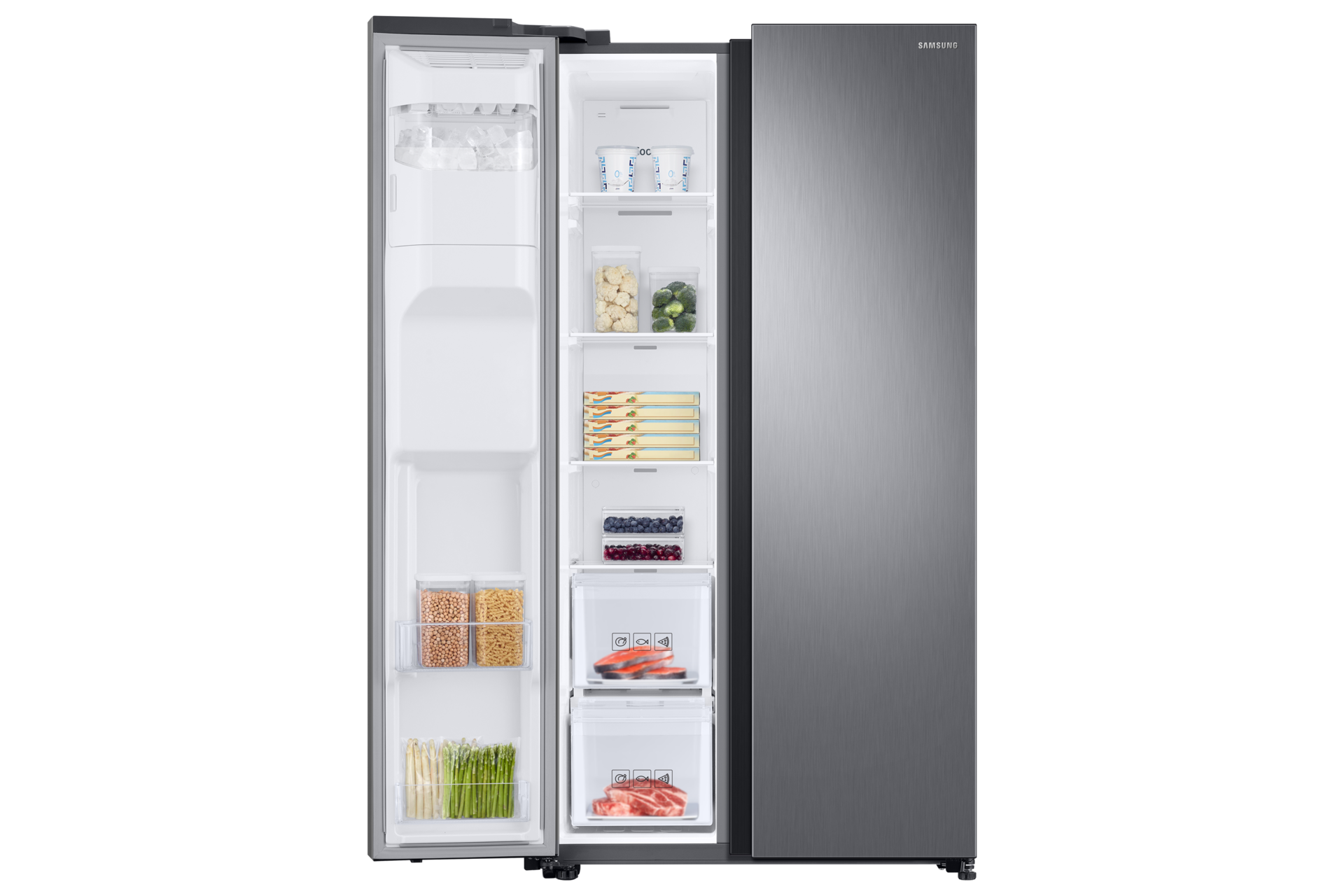 front-left-door-open-with-food titanum silver