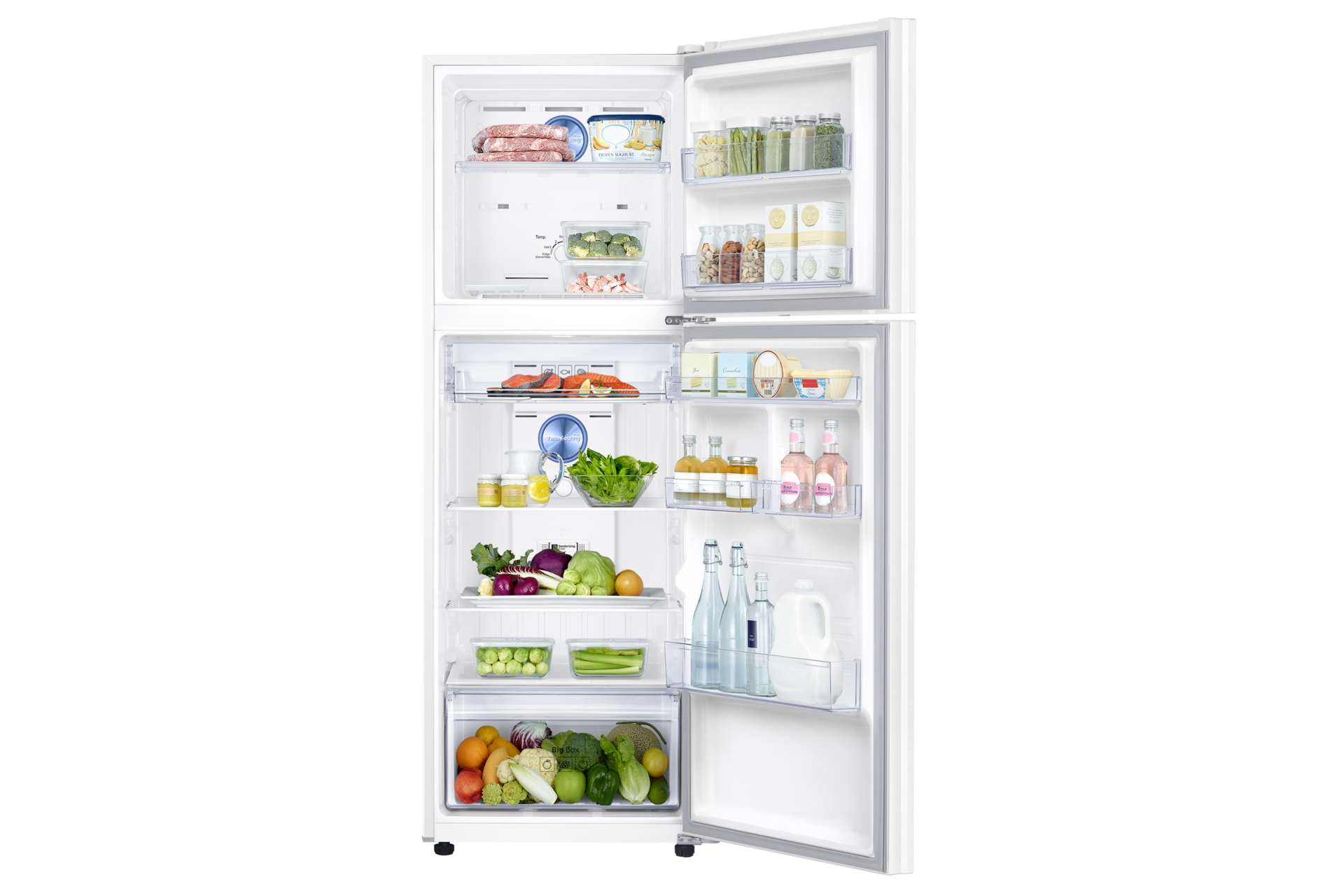 front-open-with-food white