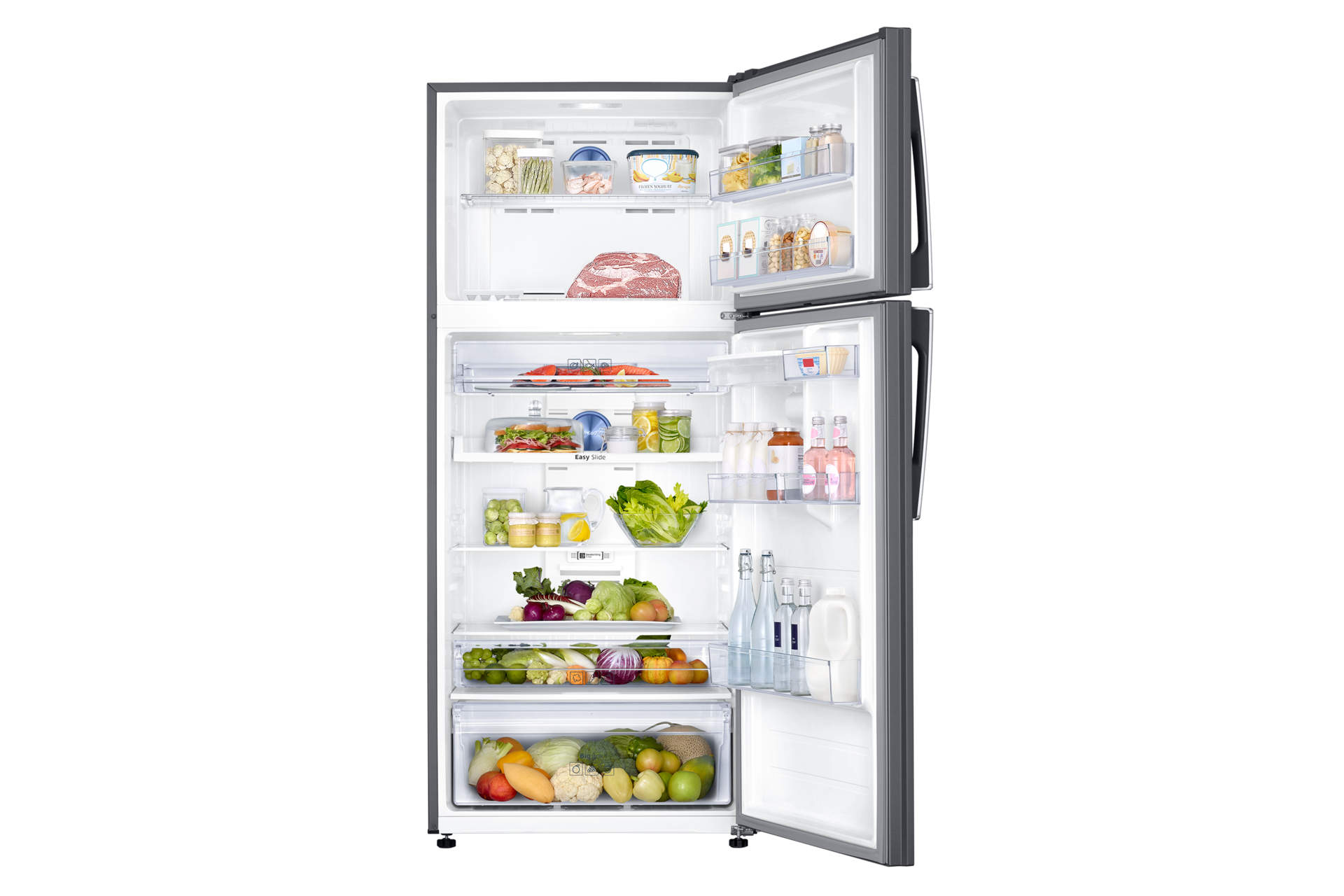 Front Open-With-Food silver