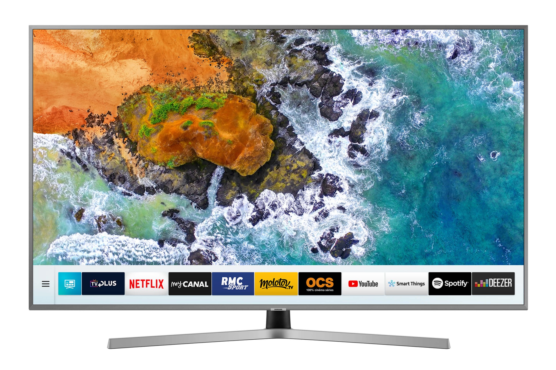 Smart TV 4K UHD 50 pouces NU7475 1800 PQI Samsung FR