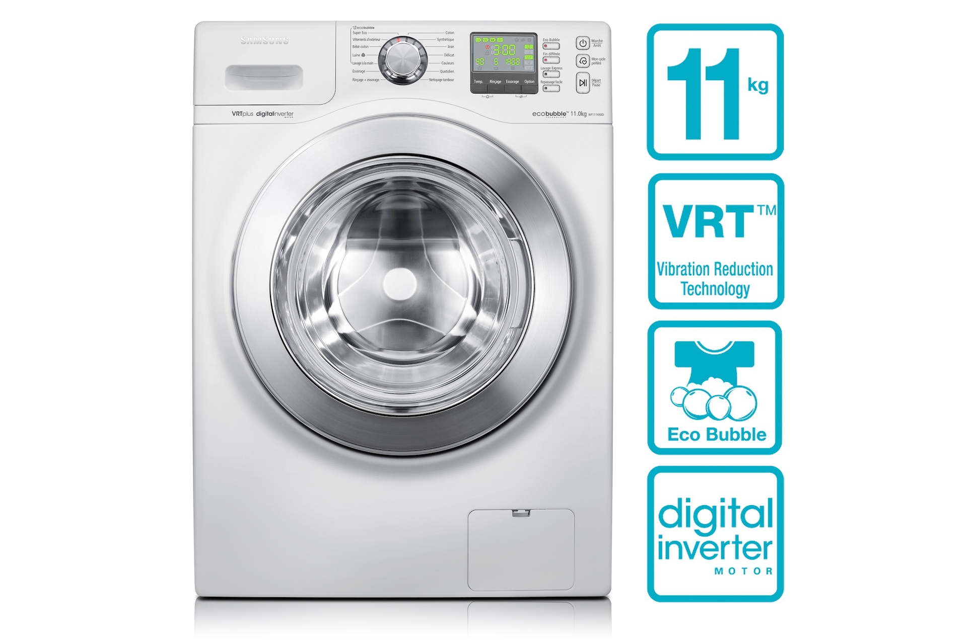 Lave-linge grande capacité, 11kg - WF1114XBD