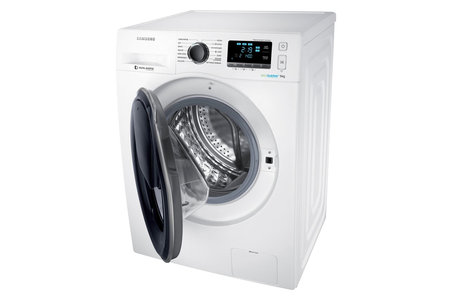 Lave-linge connecté AddWash 9kg - WW90K6414QW | Samsung France