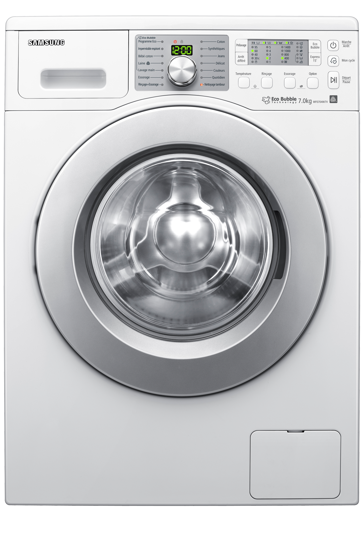 Lave-linge EcoBubble 7kg 1400tours WF0704W7V