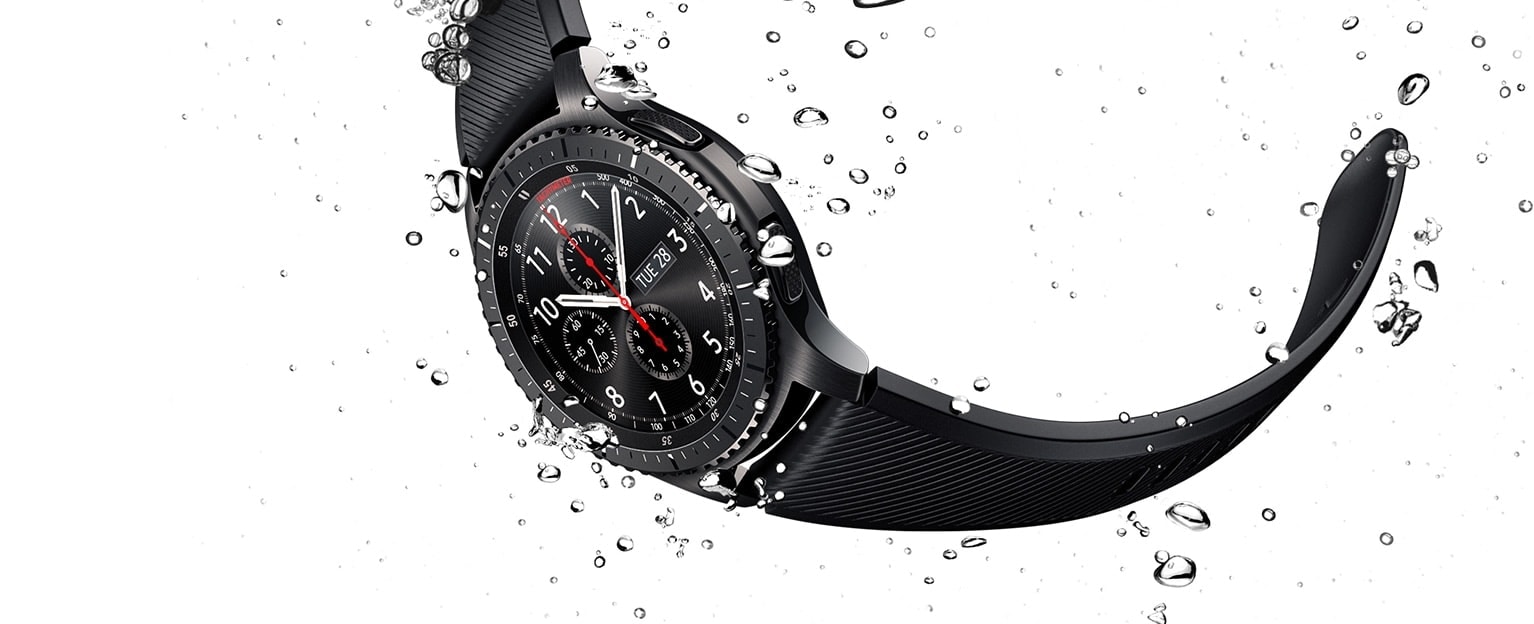 samsung galaxy gear s3 waterproof