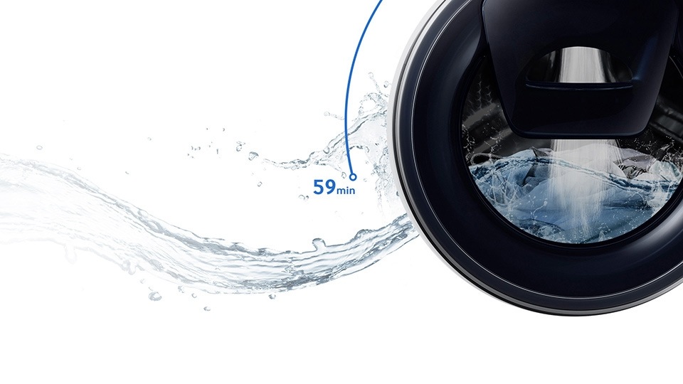 Foto Samsung Wasmachine snelle was