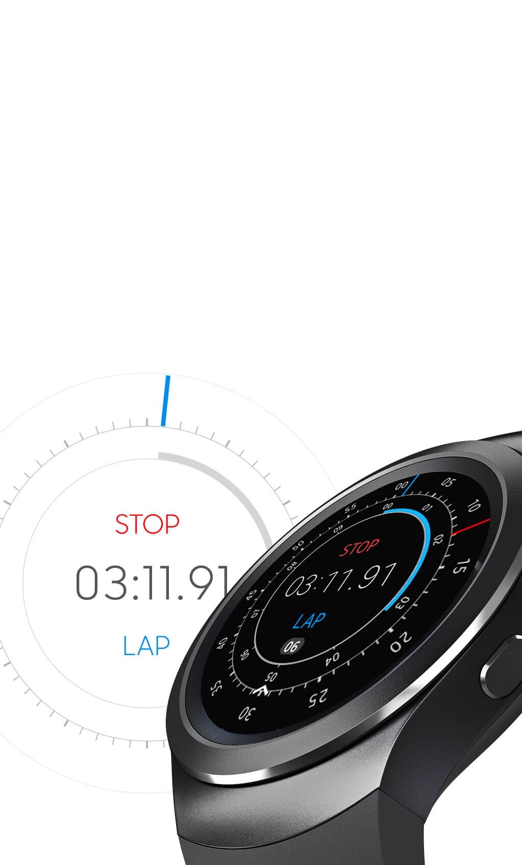 galaxy watch active cronometro