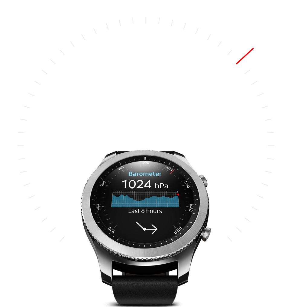 samsung gear s3 barometer