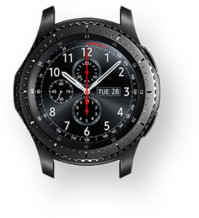 samsung gear s3 frontier black