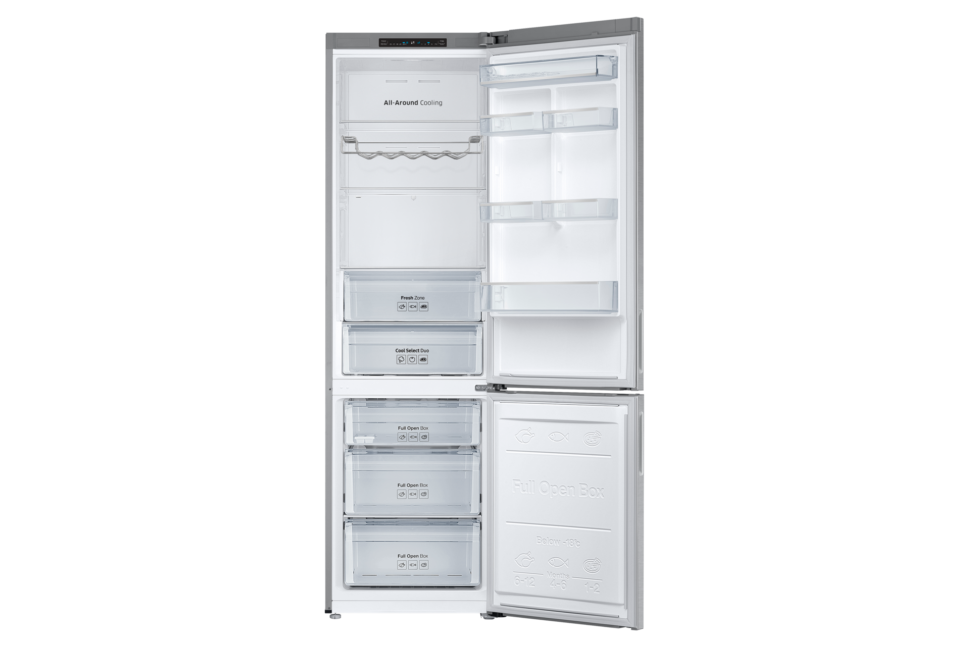 front-open silver mirror