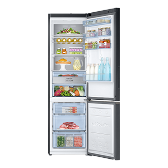 front-open-with-food black