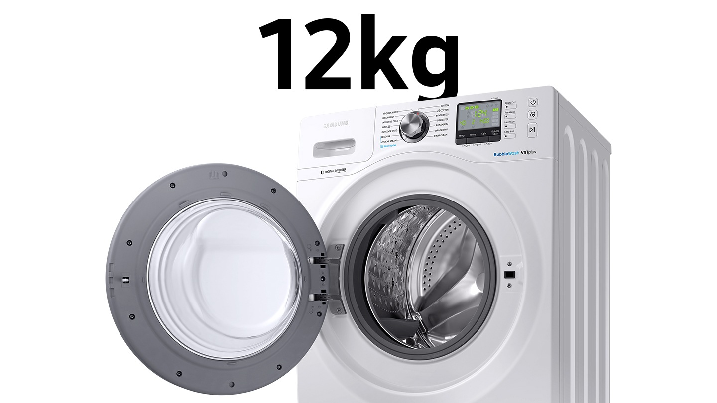 Χωράει περισσότερα ρούχα, για λιγότερες πλύσεις