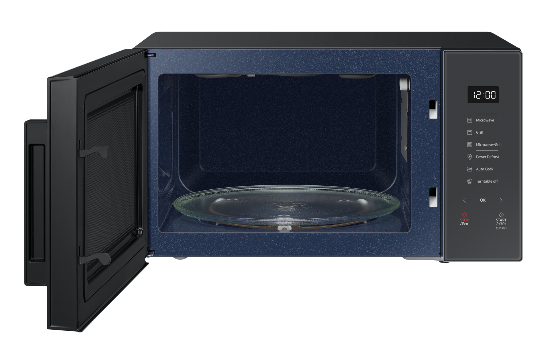 front-open Cotta Charcoal