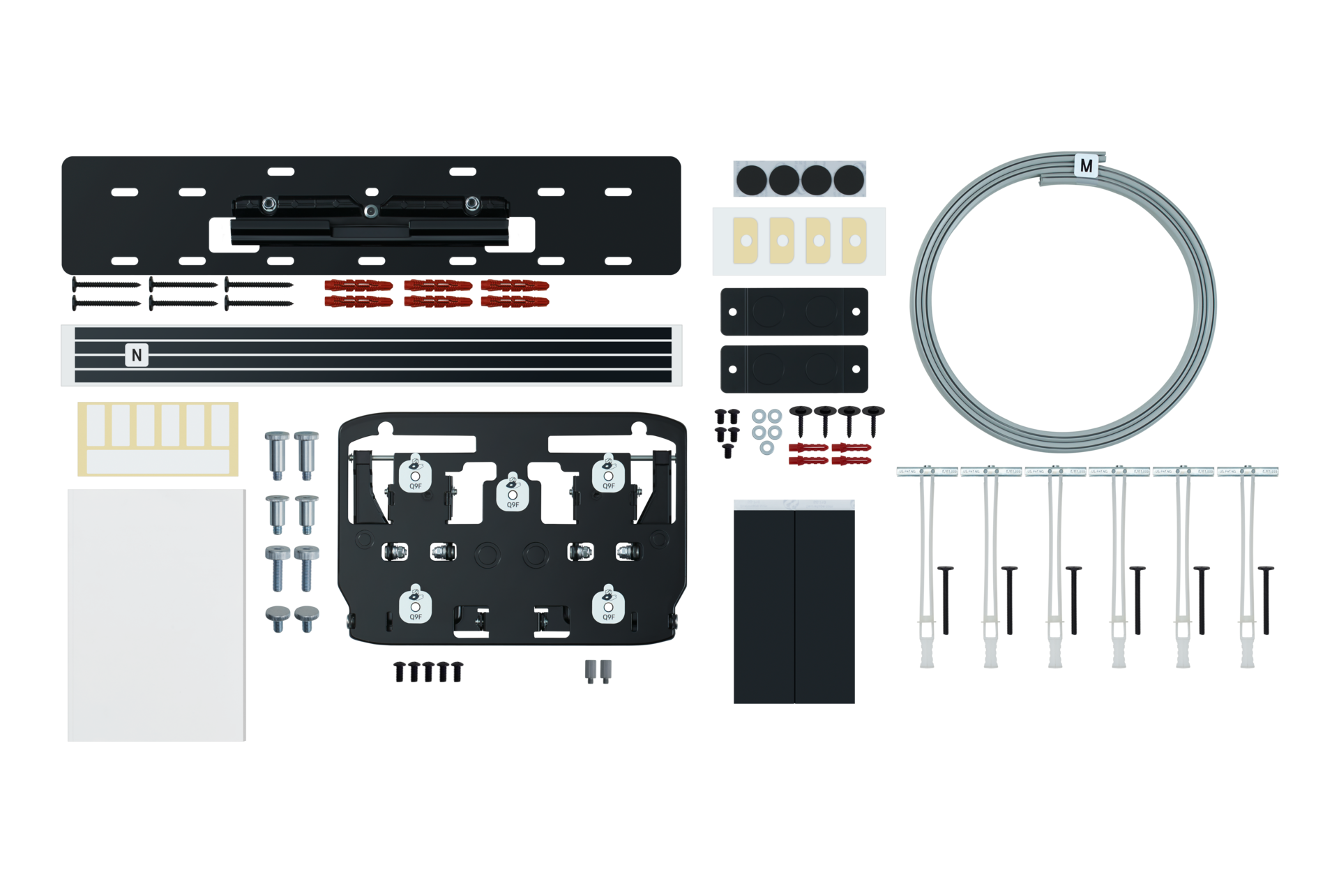 front-set black