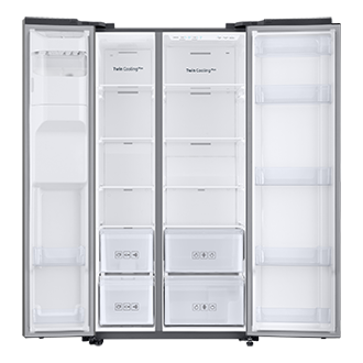 front-open titanum silver