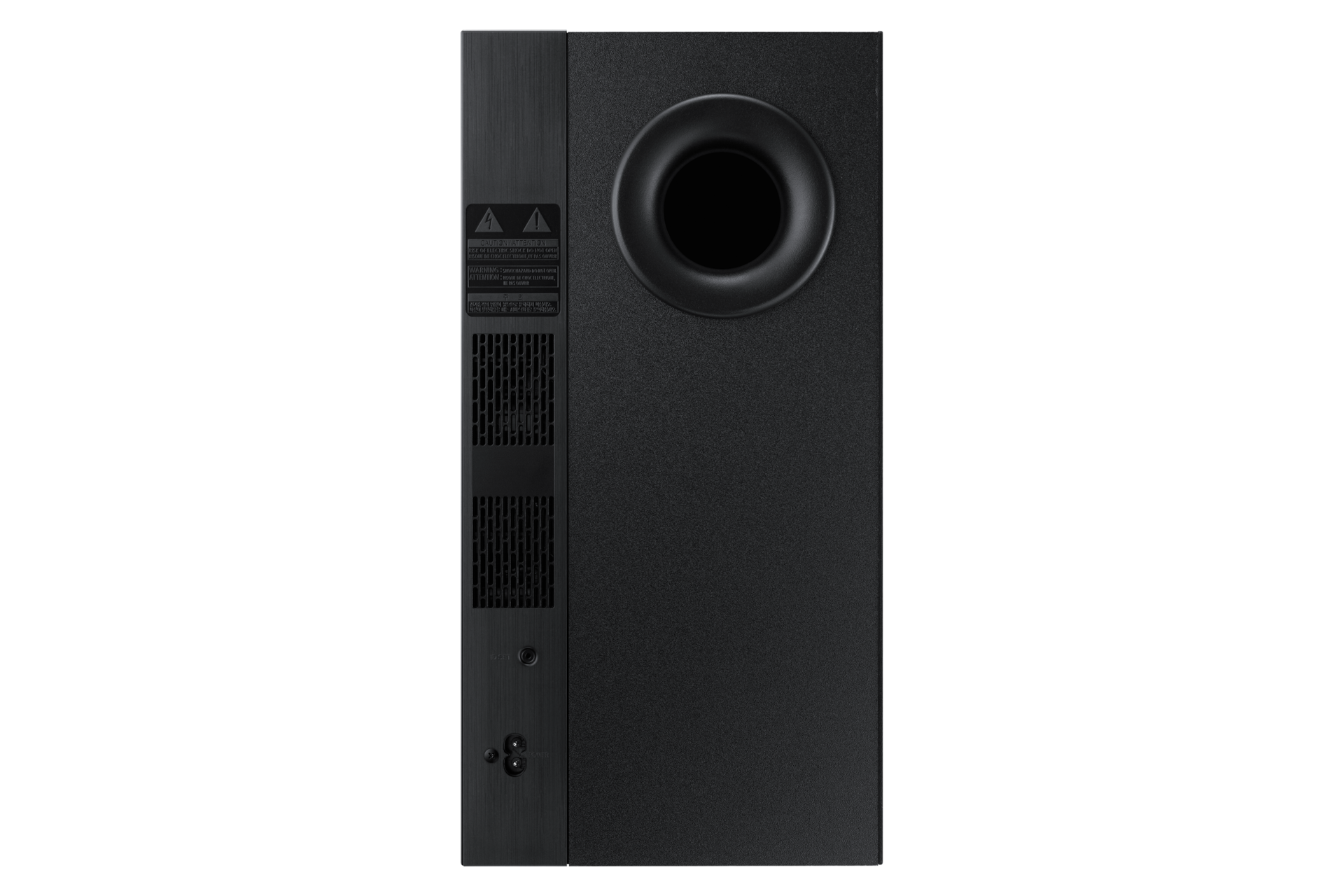 subwoofer-back black
