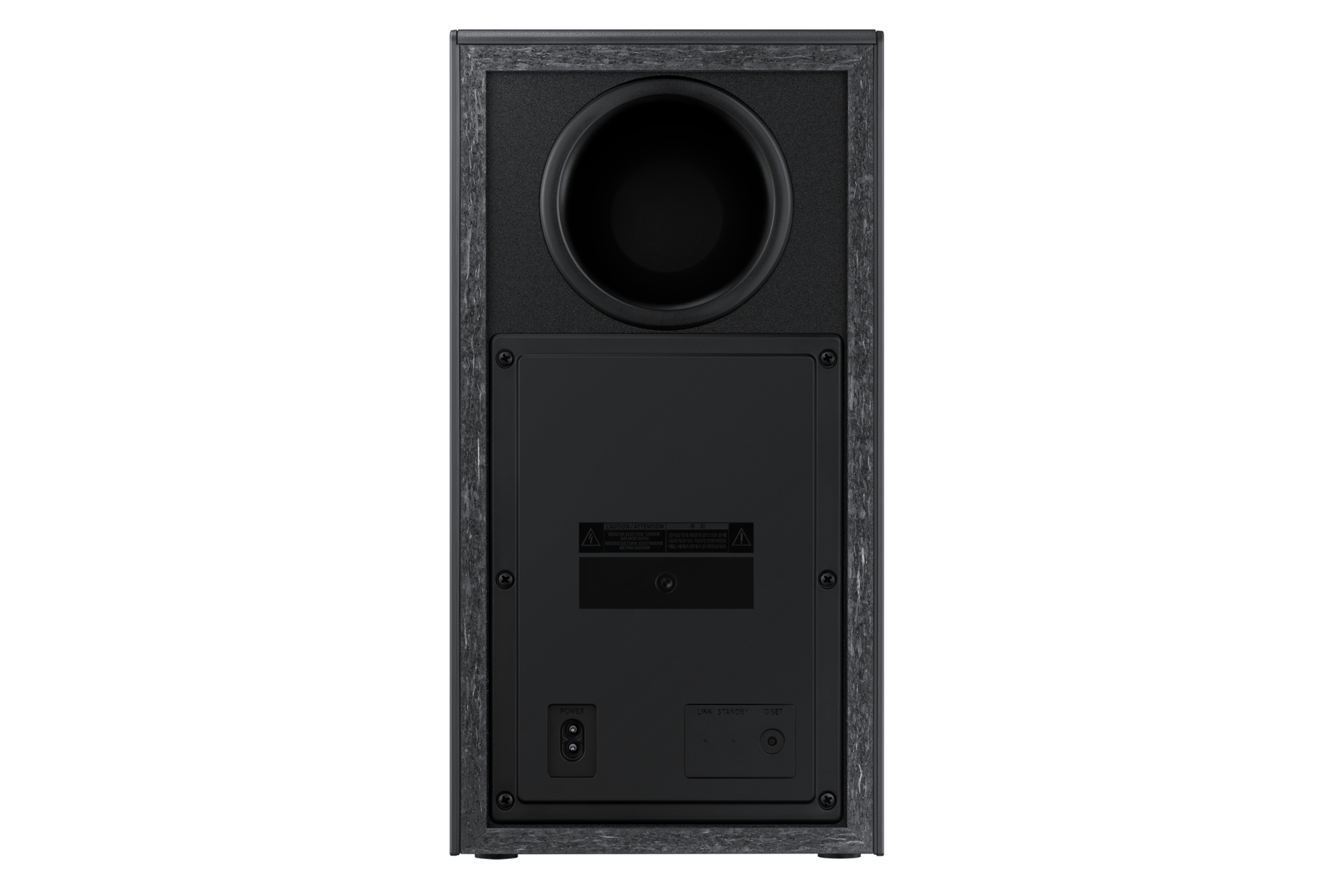subwoofer-back black