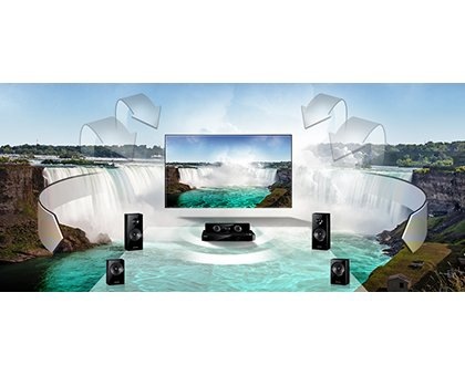 Samsung HT-F4550 Region Free 5 Speaker Networking 3D Blu-ray & DVD Home  Theatre System 110-220 volts BLU RAY REGION B ONLY