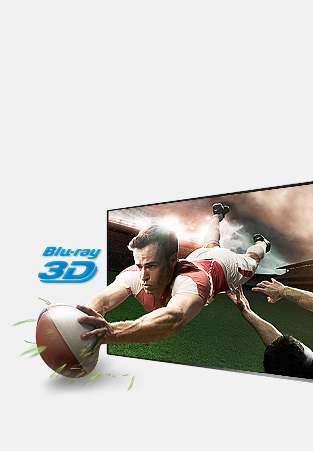 Lecteur Blu-Ray Samsung BD-J5500 3D Incurvé Blanc