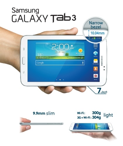 SAMSUNG Galaxy Tab 3 7'' Wifi - 8 Go Kids - Tablette tactile