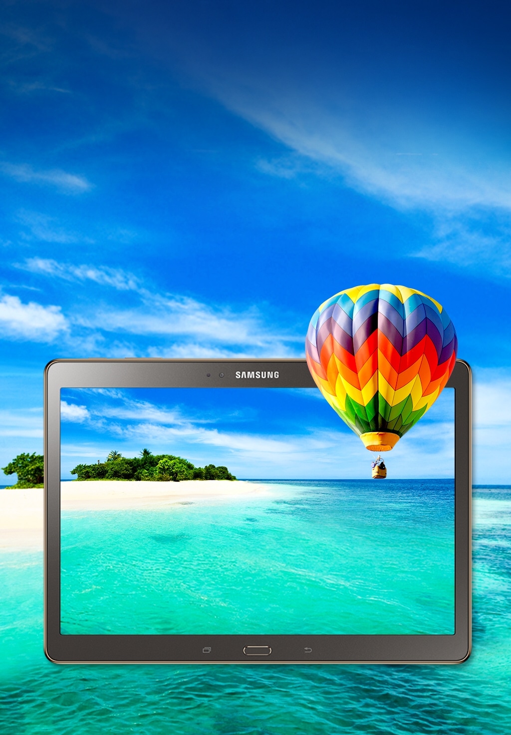 Samsung tablette Samsung Galaxy Tab S 10,5 pouces T800 / T805 avec